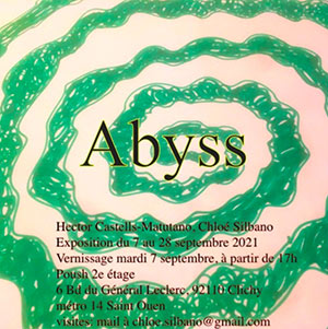 chloe silbano poush clichy manifesto abyss hector castells matutano duo show